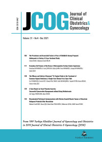 Journal of Clinical Obstetrics & Gynecology Volume 31 No. 4 Dec 2021