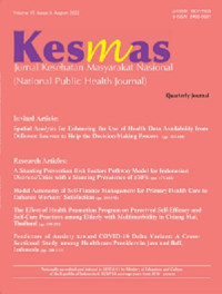 Kesmas: Jurnal Kesehatan Masyarakat Nasional (Nasional Public Health Journal)