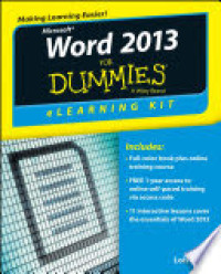 Microsoft Word 2013 For Dummies