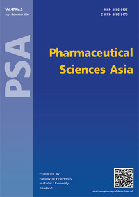 Pharmaceutical Sciences Asia(PSA) Volume 47, Number 3, July-September 2020