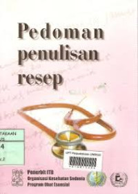 Pedoman Penulisan Resep