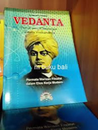 Vedanta : Percik-Percik Renungan Swami Vivekananda