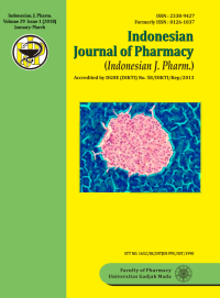Indonesian Journal of Phamacy, Volume 29 Issue 1 (2018) January-March