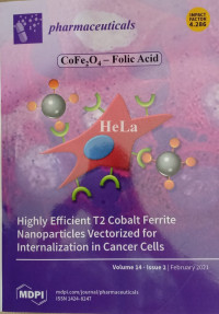 Pharmaceuticals Highly Efficient T2 Cobalt Ferrite Nanoparticles Vectorized for Internalization in Cancer Calls, Volume 14 Issue 2 (February 2021)