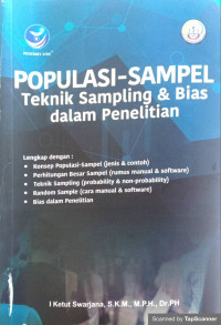 Populasi-Sampel Teknik Sampling & Bias Dalam Penelitian