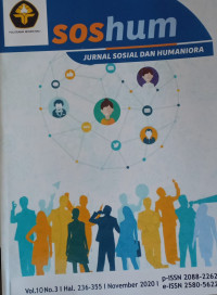 SOSHUM Jurnal Sosial Humaniora, Vol. 10, No.3 November 2020