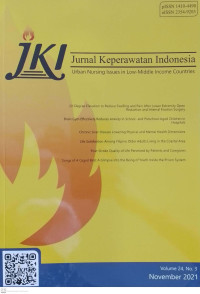 Jurnal Keperawatan Indonesia Volume 24 No 3 November 2021