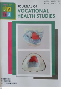 Journal of Vocational Health Studies Volume 6 Number 2 November 2022