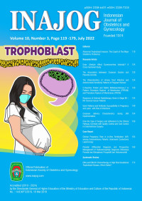 Indonesian Journal of Obstetrics and Gynecology Volume 10 No. 3 July 2022