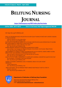 JURNAL: Belitung Nursing JournaL (Vol 6 Issue 2 : March-April 2020)