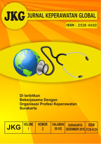 Jurnal Keperawatan Global Volume 1, No 2 Desember 2016