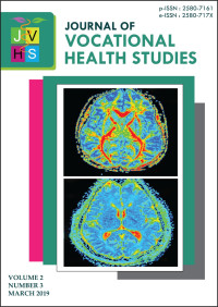 Journal of Vocational Health Studies Volume 2 Number 3 March 2019