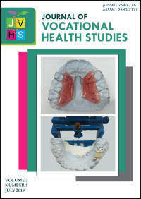 Journal of Vocational Health Studies Volume 3 Number 1 July 2019