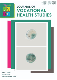 Journal of Vocational Health Studies Volume 3 Number 2 November 2019