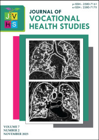 Journal of Vocational Health Studies Volume 7 Number 2 November 2023