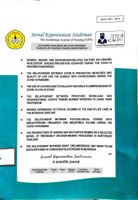 Jurnal Keperawatan Soedirman : The Soedirman Journal of Nursing (SJN, Volume 17, Nomor 3, November 2022)