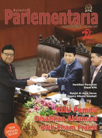 Buletin Parlementaria Nomor 970/I/VIII/2017, Agustus 2017