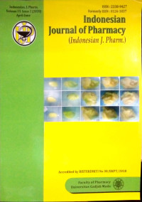 Indonesian Journal of Pharmacy, Volume 31 Issue 2 (2020) April-June