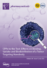 Pharmaceuticals CPPs ti the Test: Effects on Binding, Uptake and Biodistribution of a Tumor Targeting Nanobody: Volume 14 Issue 7 2021