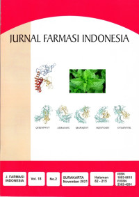 Jurnal Farmasi Indonesia, Vol. 18, No.2 November 2021