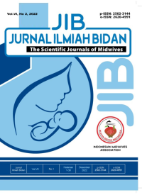 JIB Jurnal Ilmiah Bidan The Scientific Journals of Midwife Vol. 6, No. 2, 2022