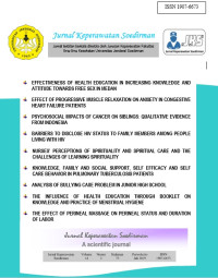 Jurnal Keperawatan Soedirman : The Soedirman Journal of Nursing (SJN, Volume 14, Nomor 2, Juni 2019)