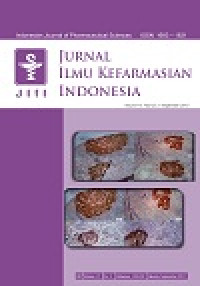 JURNAL ILMU KEFARMASIAN INDONESIA (INDONESIAN JOURNAL OF PHARMACEUTICAL SCIENCE), VOL 15. NO 2. September 2017