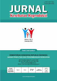 Jurnal Kesehatan Reproduksi Volume 11 No. 2 2020