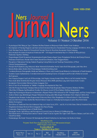 Jurnal Ners Volume 11, Issue 2, Oktober 2016