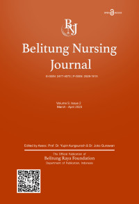 JURNAL: Belitung Nursing JournaL (Vol 9 Issue 2: March-April 2023)