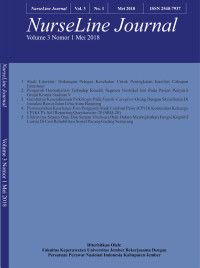 NurseLine Journal Volume 3 No 1 Mei 2018