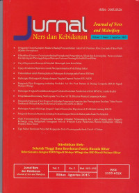 Jurnal Ners dan Kebidanan (Journal of Ners and Midwifery) Volume 2 Issue 2 Agustus 2015