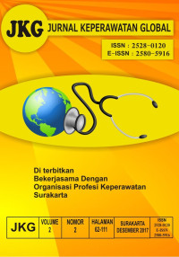 Jurnal Keperawatan Global Volume 2, No 2 Desember 2017