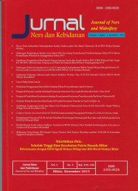 Jurnal Ners dan Kebidanan (Journal of Ners and Midwifery) Volume 2 Issue 3 December 2015