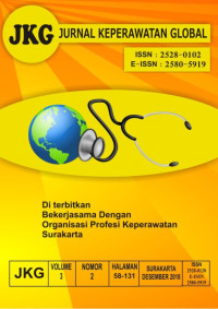 Jurnal Keperawatan Global Volume 3, No 2 Desember 2018