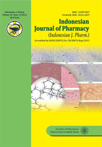 Indonesian Journal of Pharmacy, Volume 32 Issue 2 (2021) April-June