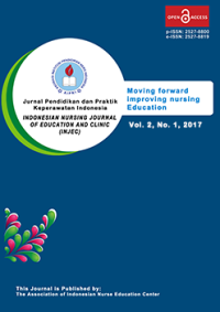 Indonesian Nursing Journal of Education and Clinic Volume 2 Nomor 1 Tahun 2017