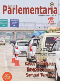 Buletin Parlementaria Nomor 965/IV/VI/2017, Juni 2017