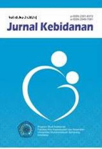 Jurnal Kebidanan  Universitas Muhammadiyah Semarang Volume 10 Nomor 2 2021