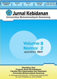 Jurnal Kebidanan Universitas Muhammadiyah Semarang Volume 8 Nomor 2 2019