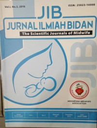 JIB Jurnal Ilmiah Bidan The Scientific Journals of Midwife Vol. I, No. 3, 2016