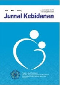 Jurnal Kebidanan Universitas Muhammadiyah Semarang Volume 11 Nomor 1 2022