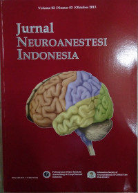 Jurnal Neuroanestesi Indonesia Volume 02 Nomor 03 Oktober 2013