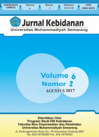 Image of Jurnal Kebidanan Universitas Muhammadiyah Semarang Volume 6 Nomor 2 2017