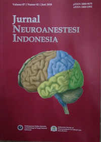 Jurnal Neuroanestesi Indonesia Volume 07 Nomor 02 Juni 2018