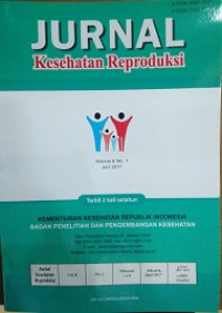 Jurnal Kesehatan Reproduksi Volume 8 No. 1 Juni 2017