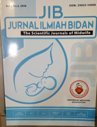 JIB Jurnal Ilmiah Bidan The Scientific Journals of Midwife Vol. I, No. 2, 2016